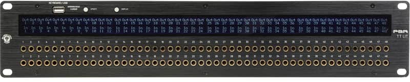 Black Lion Audio PBR TT LIT 96-point Gold-plated TT/DB-25 Patchbay image 1