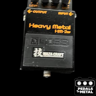 Boss HM-2W Heavy Metal Waza Craft 2021 - Present - Black - X16154 image 1