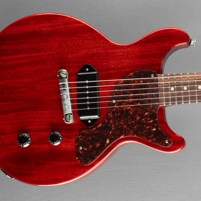 Gibson USA Les Paul Junior Double Cutaway - Vintage Cherry w/Tortoise Pickguard image 1