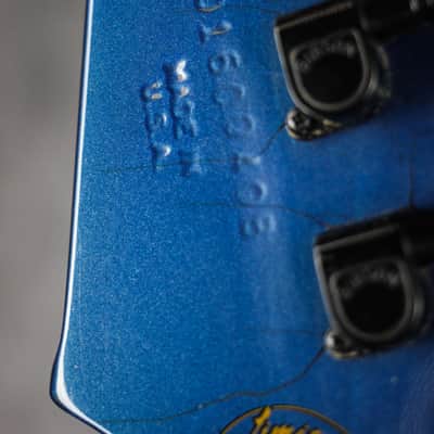 Rare Gibson Thunderbird 2000 Sapphire Blue Limited Edition OHSC image 16