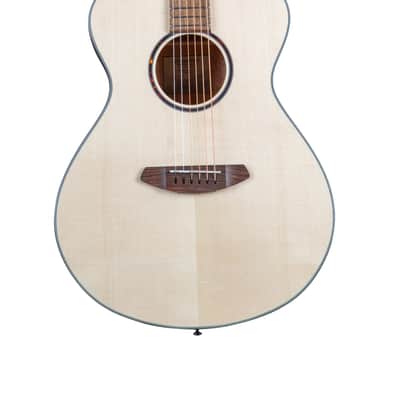 Breedlove Discovery S Concert Left Handed, European Spruce/African Mahogany image 2