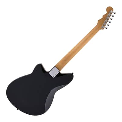 Reverend Jetstream 290 Bigsby Electric Guitar, Midnight Black image 2