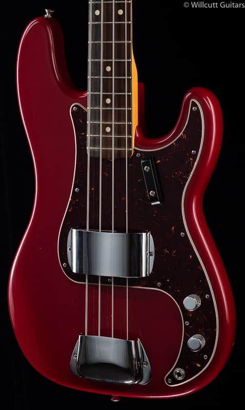 Fender Custom Shop 1962 Precision Bass Closet Classic Dakota Red Brazilian (398) image 1