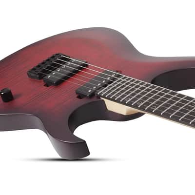 Schecter Sunset-6 Extreme Scarlet Burst image 4