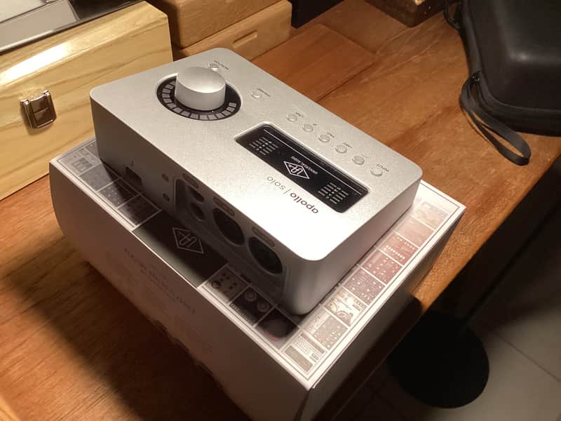 Universal Audio Apollo Solo Heritage Edition Thunderbolt 3 Audio Interface 2020 - Present - Silver image 1