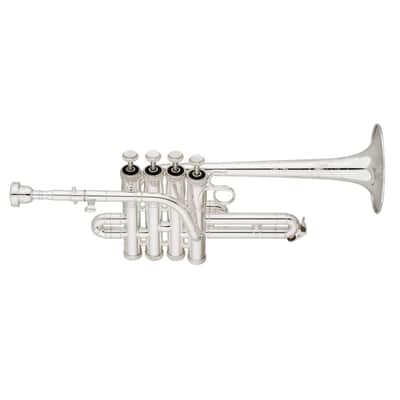 S.E. Shires Model TRQ9S Q-Series Professional Piccolo Trumpet image 1