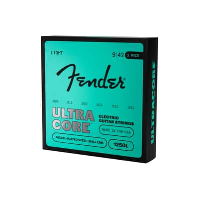 Fender UltraCore™ 1250 Ball End Electric Guitar Strings (3-Pack) image 4