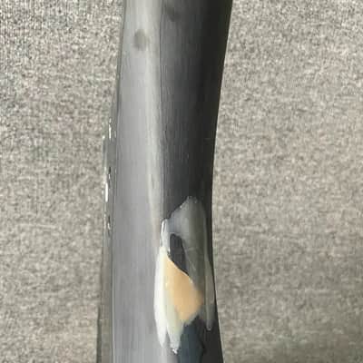 Black 5 String Electric Bass Basswood Body image 4