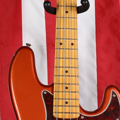Fender Player Plus Active Jazz Bass - Aged Candy Apple Red Bild 4