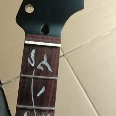 Matte Black St Guitar Neck, 22-Frets image 1