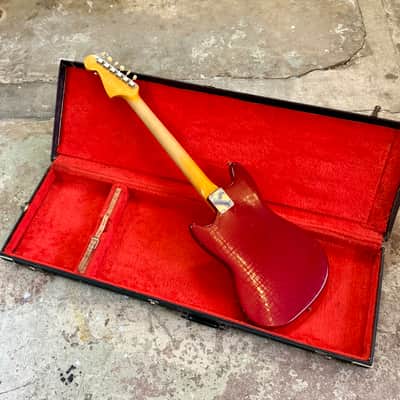 Fender MusicMaster II 1965 - Dakota Red pre CBS L serial original vintage USA image 12