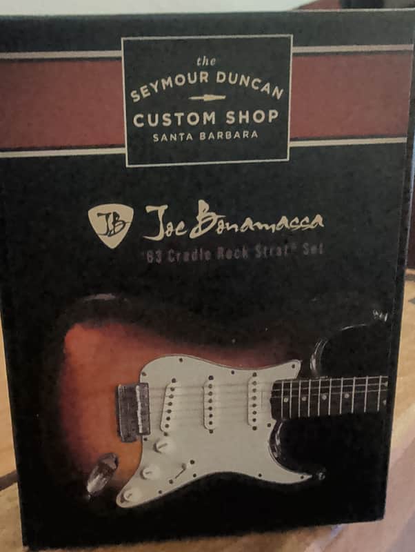 Seymour Duncan Joe Bonamassa Signature ‘63 Cradle Rock Strat Pickup Set 2023 - Present - Aged White image 1