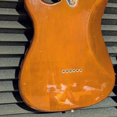 Fender Stratocaster Hardtail with 3-Bolt Neck, Maple Fretboard 1973 - 1977 - Walnut (Mocha) image 8