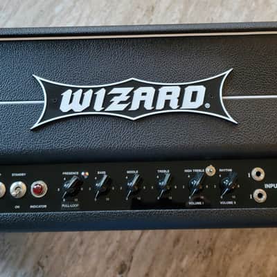 Wizard  VC Vintage Classic 100w with 4 x KT88s & FX Loop  2019 Black/Black image 6