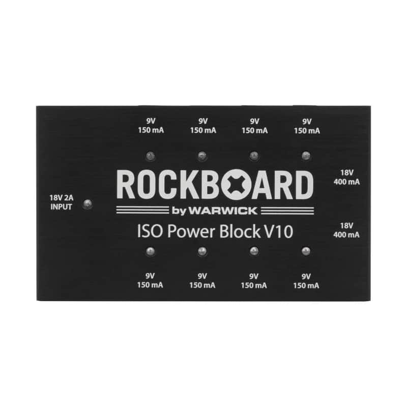 RockBoard ISO Power Block V10 Isolated & Filtered Power Supply (8x 9v 2x 18V cables), Multi regional v2 image 1