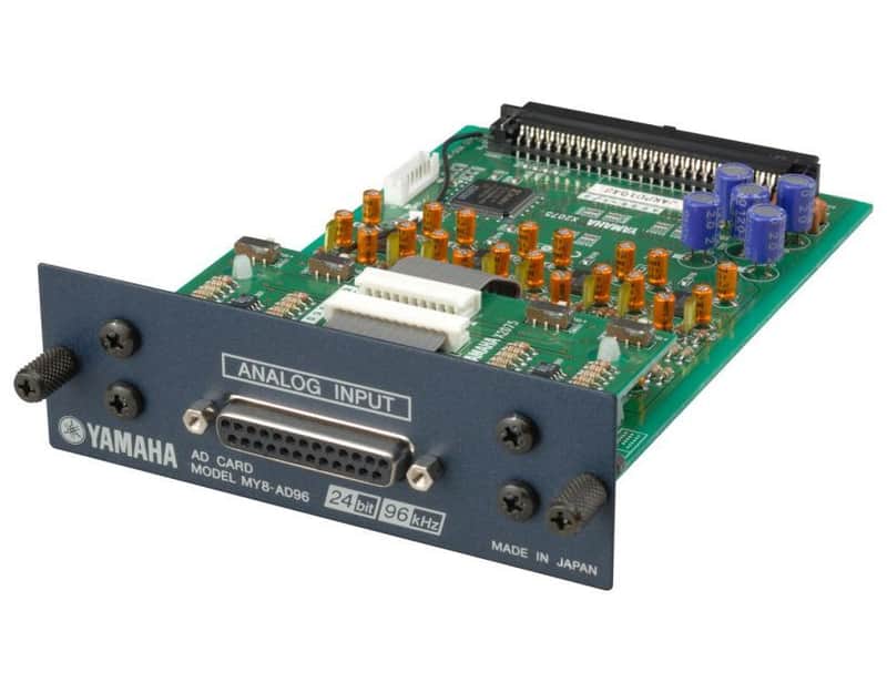 Yamaha MY8-AD96 Analog Input Card for Yamaha Mixers LS9 16 32 DM 1000 2000 M7CL image 1