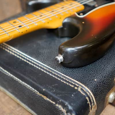 Fender Stratocaster 1977 Sunburst Modified Super Strat HHH Kahler w/ OHSC image 16
