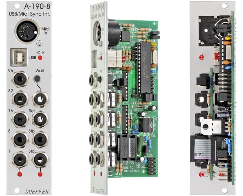 DOEPFER A-190-8 USB - MIDI TO SYNC INTERFACE : BRAND NEW :  [DETROIT MODULAR] image 1