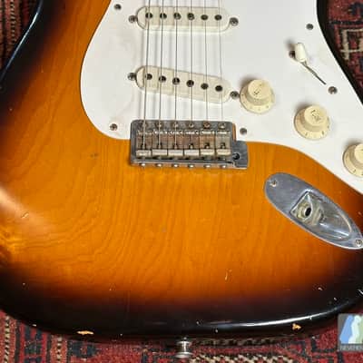 Fender Custom Shop '54 Cunetto Relic "Norm's Rare Guitars" Stratocaster 1997 Sunburst image 5