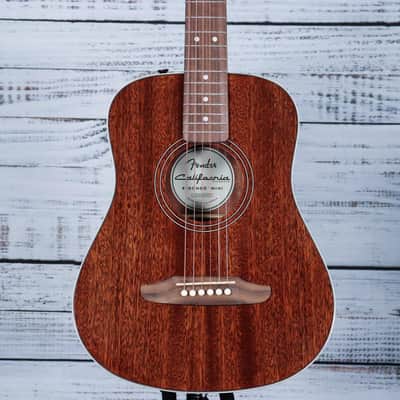 Fender California Standard Redondo Mini | Natural Sapele image 1