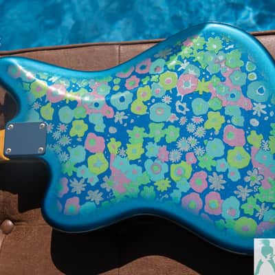 Fender Japan Limited Edition Blue Flower Paisley Jazzmaster - NOS/Collector Owned - Pro Set Up w Perfect Frets/Action/Intonation! image 14