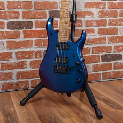 Ernie Ball Music Man JP15 7-String John Pettruci Signature Sweet Water Exclusive in Sapphire Iris 2024 w/OSSC image 5