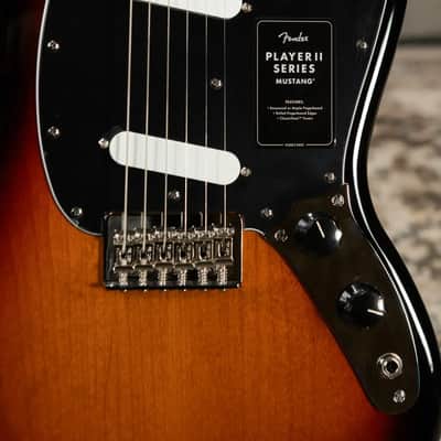 Fender Player II Mustang Electric Guitar - 3-Color Sunburst image 12