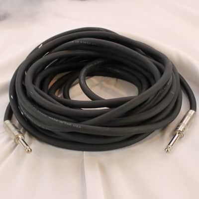 Rapco Instrument Cable ~25Ft Mono 1/4" Male to Mono 1/4" Male image 1