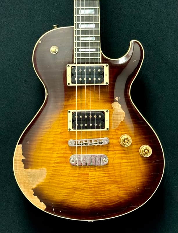Dean - USA - Thoroughbred - Leslie West Signature - Torn and Tattered - #21 - 2023 - Tobacco Burst - Call for Best Price !!! image 1