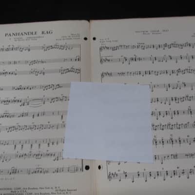 Peer International Corp. Panhandle Rag 1949 Sheet Music Rare image 3