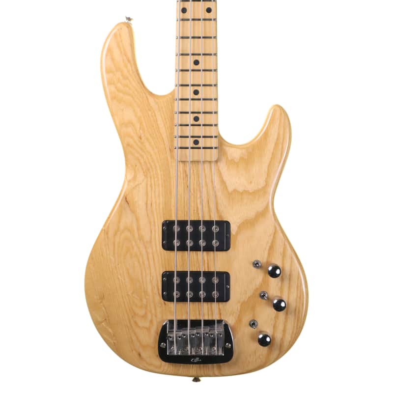 G&L Tribute L-2000 Active 4 String Bass Guitar, Natural Ash image 1