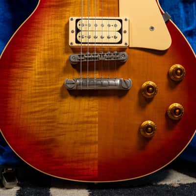8.5 lbs! 1989 Gibson Les Paul Standard 2-Piece Flame Top Cherry Sunburst w/OHSC image 11