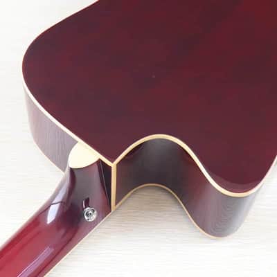 Custom 12 String Acoustic Electric Guitar, Spruce Sapele Body, Mahogany Neck image 12