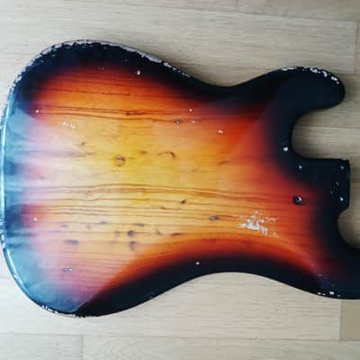 1966 Fender Precision P Bass Body (REFIN) image 3