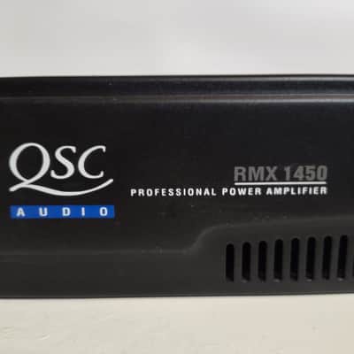QSC RMX1450 1400-Watt Power Amplifier 2000s - Black image 3