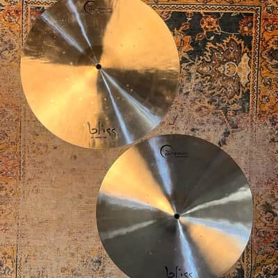 MASSIVE Warm DARK 16” Dream Hihats 1254 1392 g IMMACULATE! Huge DEEP Fat Hats! NOT $500 image 1