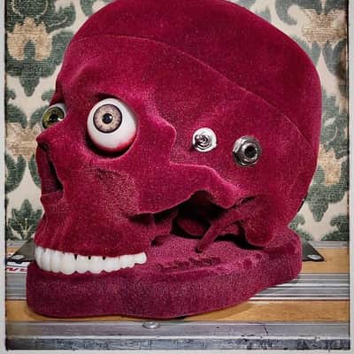 Dr. No Effects Skull Fuzz FUZZY 2024 - Purple Flocked image 1