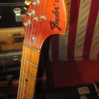 1976 Fender Telecaster Deluxe White Sparkle w/ Hard Case image 3