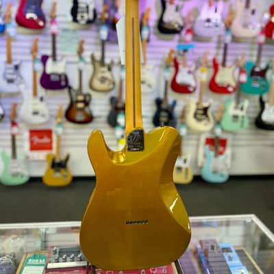 Fender 75th Anniversary American Ultra II Telecaster, Ebony Fingerboard, Liquid Gold image 8