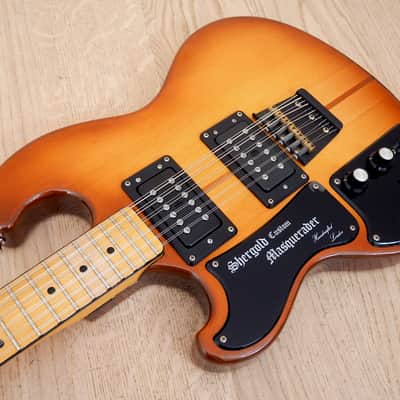 1985 Shergold Custom Masquerader Left Handed 12 String Electric Guitar 100% Original UK Made image 7