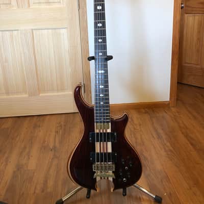 Alembic Mark King Signature Deluxe 5 String Bass w LED's Cocobolo Balance K Omega 2005 image 4