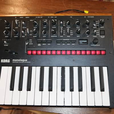 Korg Monologue Monophonic Analog Synthesizer 2016 - Present - Black image 1