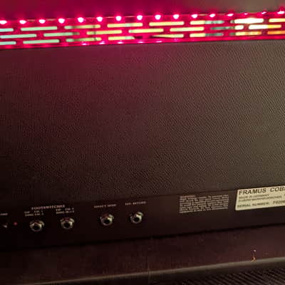 Framus Cobra 3-Channel 100-Watt Guitar Amp Head 2000s - Black Bild 13