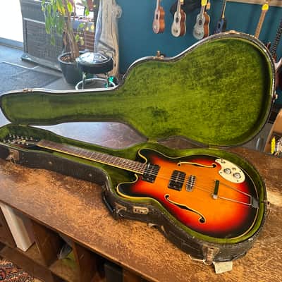 Mosrite Celebrity ii 12 String Sunburst #25 image 20