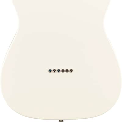 Fender Standard Telecaster White Pickguard Olympic White image 3