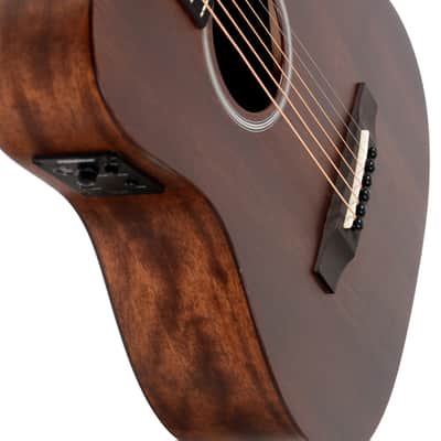 SIGMA GUITARS TM-15E Travel Elektro-Akustik-Gitarre inkl. Gigbag natur image 3