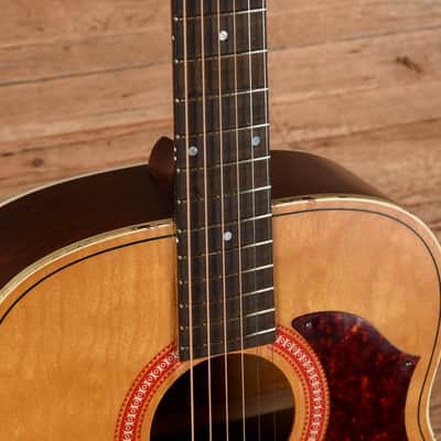 Harmony H-159 X-Brace Conversion Natural 1960s image 8