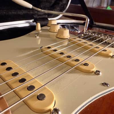 Fender Player Stratocaster with American Performer pickups/Roasted Maple Neck image 2
