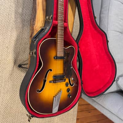 Hofner President 1950s - Sunburst image 3