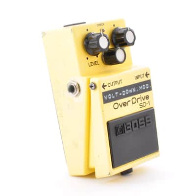 Boss SD-1 Modified Volt-Down 2.5-7.5V Fuzz Sound Super Overdrive Made In Taiwan 2003 Used From Japan #QR11954 image 10